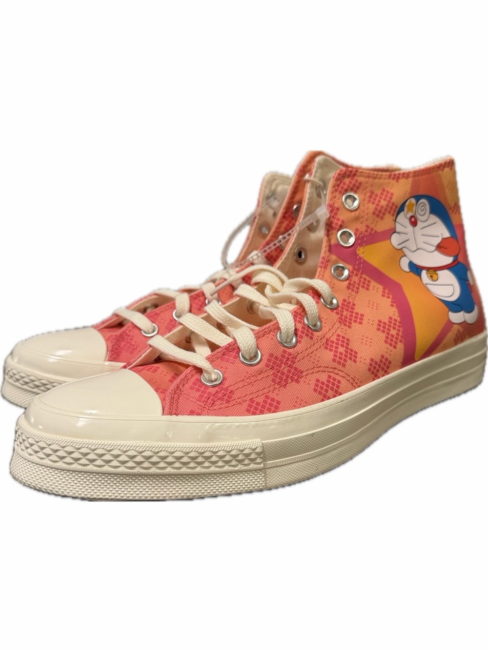 Converse Chuck 70 High x Doraemon Habanero Gold Flamingo NWT Men Size 12